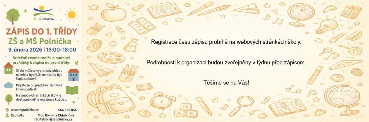 Zápis do 1. třídy