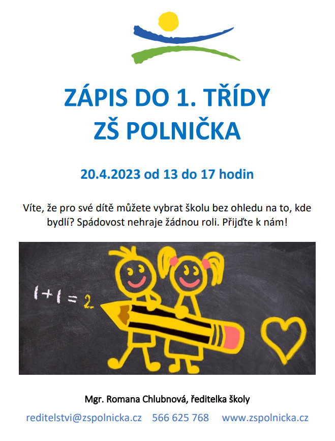 Pozvánka k zápisu