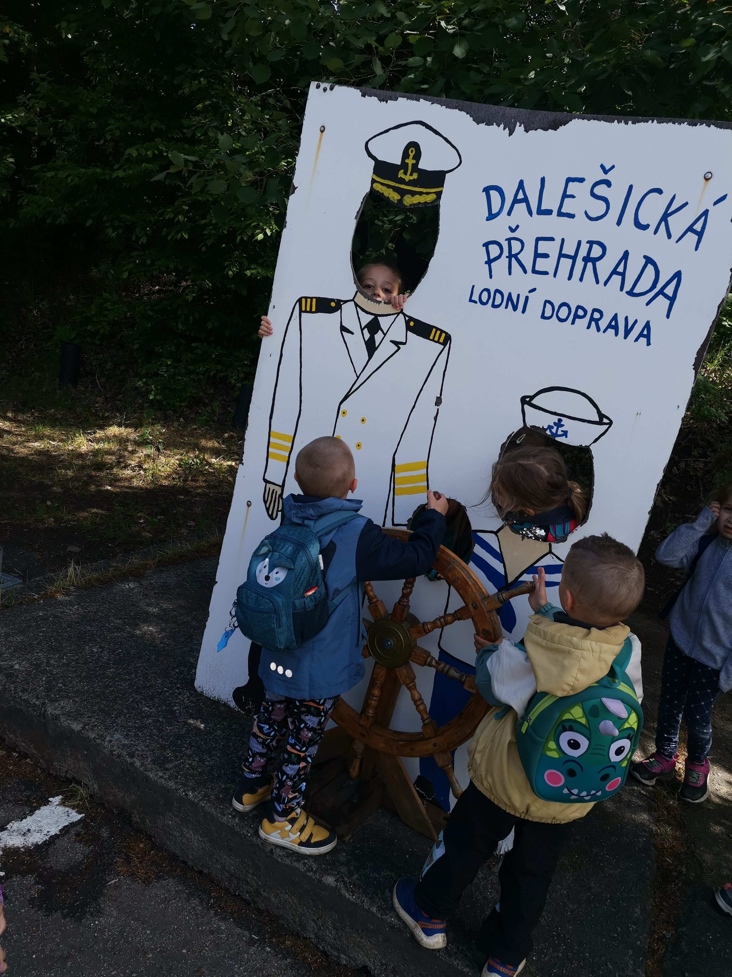 ..některé děti ani poklad nezajímal :-)